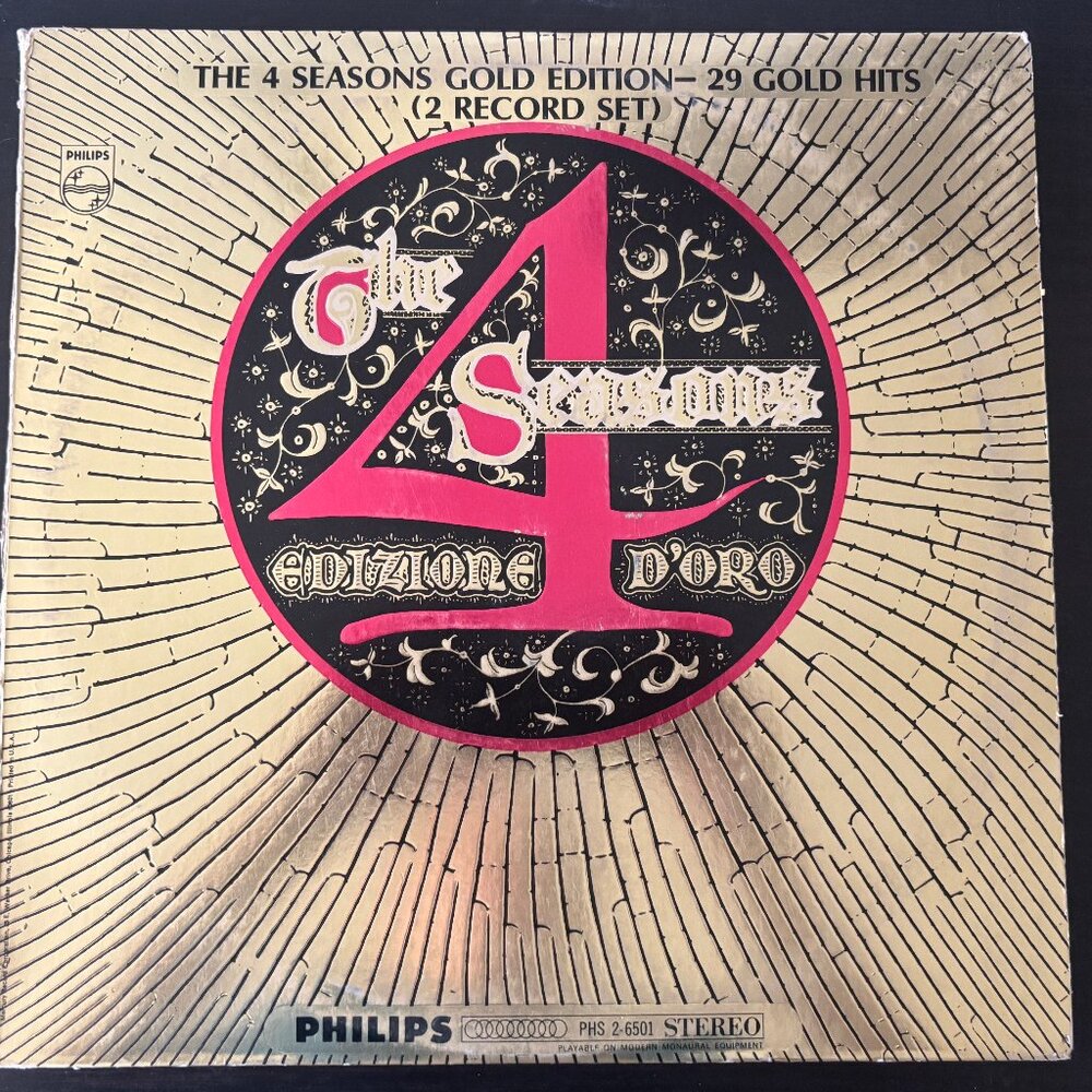 The 4 Seasons - Gold Edition - 29 Gold Hits - 2 Vinyl Record LP